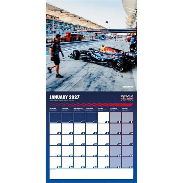Oracle Red Bull Racing F1 Calendar 2027, Wall Calendars, Month To View, Sports, Gift