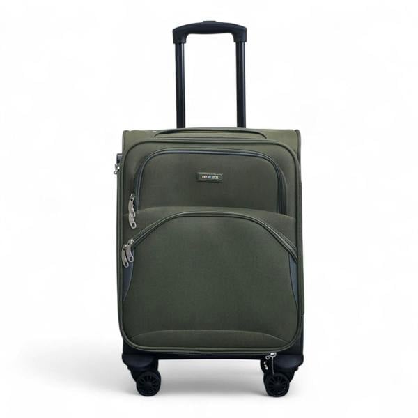 Infinity Luggage Expandable Soft 8 Wheel Lightweight Suitcase Luggage Travel Bags Set