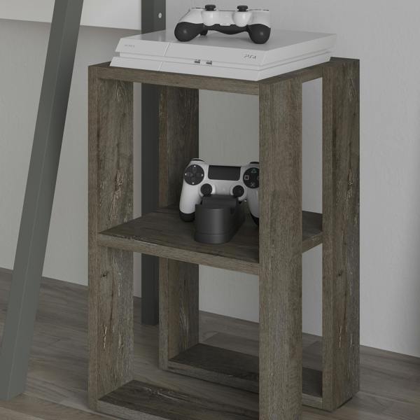 Decortie Lonie Modern Bedside Table Nightstand with Storage Width 34cm