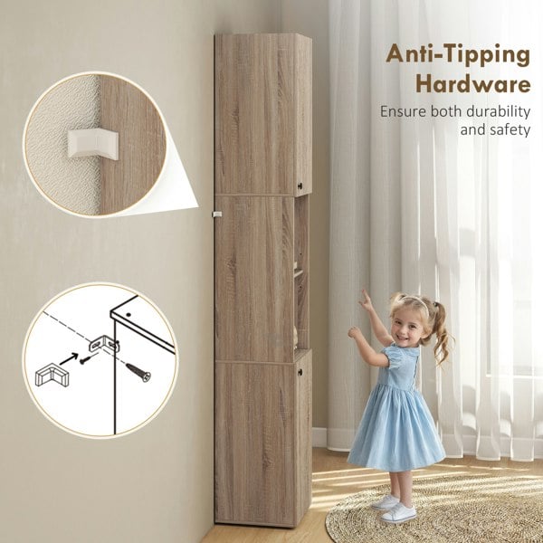 Bathroom Floor Cabinet
