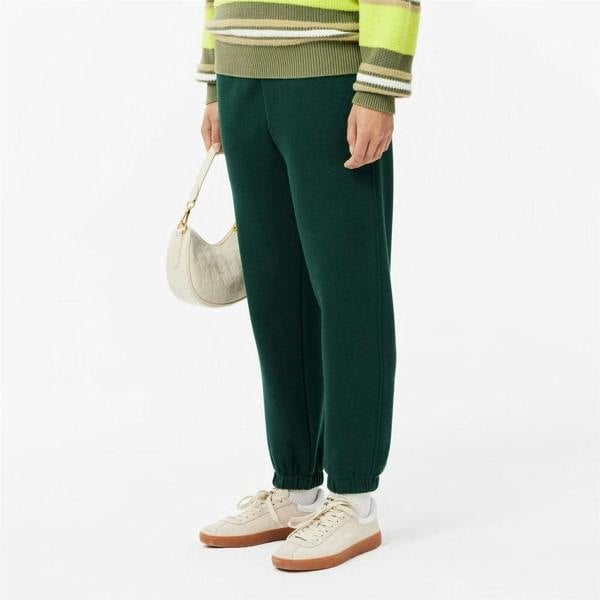Lacoste Womens/Ladies Cotton Blend Sweatpants - Green - 