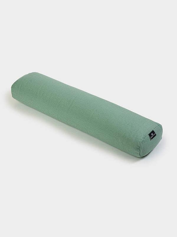 Yoga Studio GOTS Organic Cotton Pranayama Buckwheat Meditation Bolster