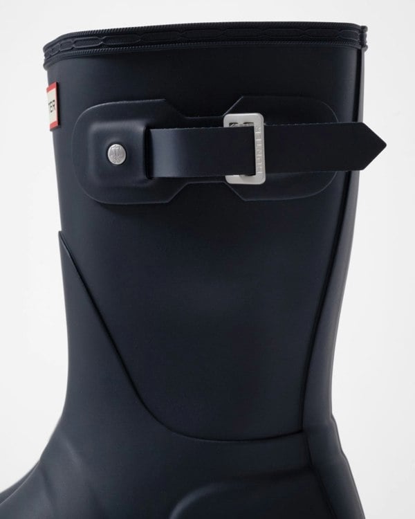 Hunter Original Short Womens Wellies - Navy