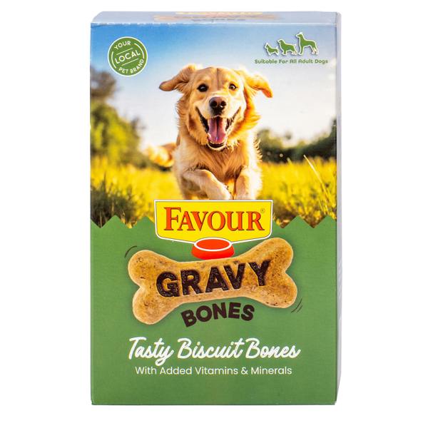 Favour Gravy Bones Dog Treats 400g