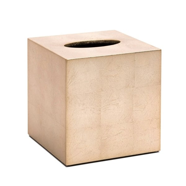 POSH TRADING COMPANY Kensington Square Tissue Box - Champagne