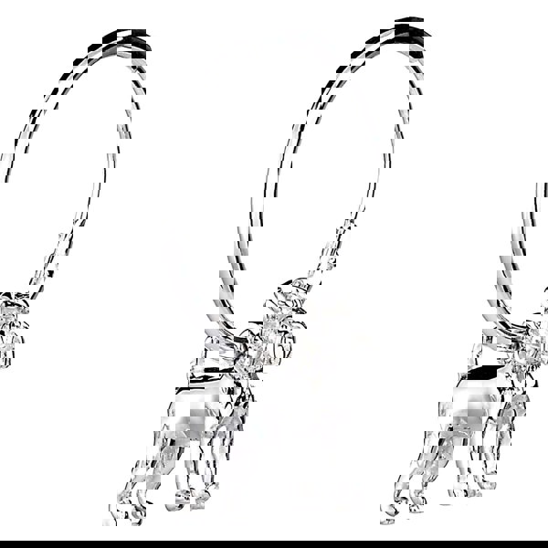 Schnauzer Silver Earrings - MYLEE London