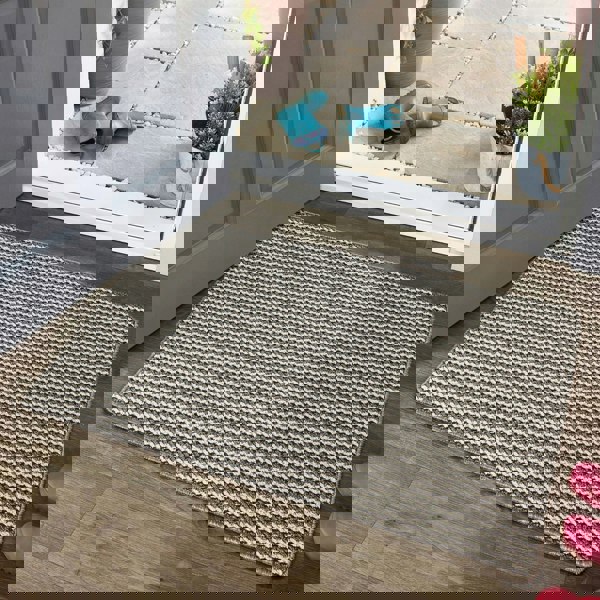 My Mat Stain Resistant Twist Stripe Natural