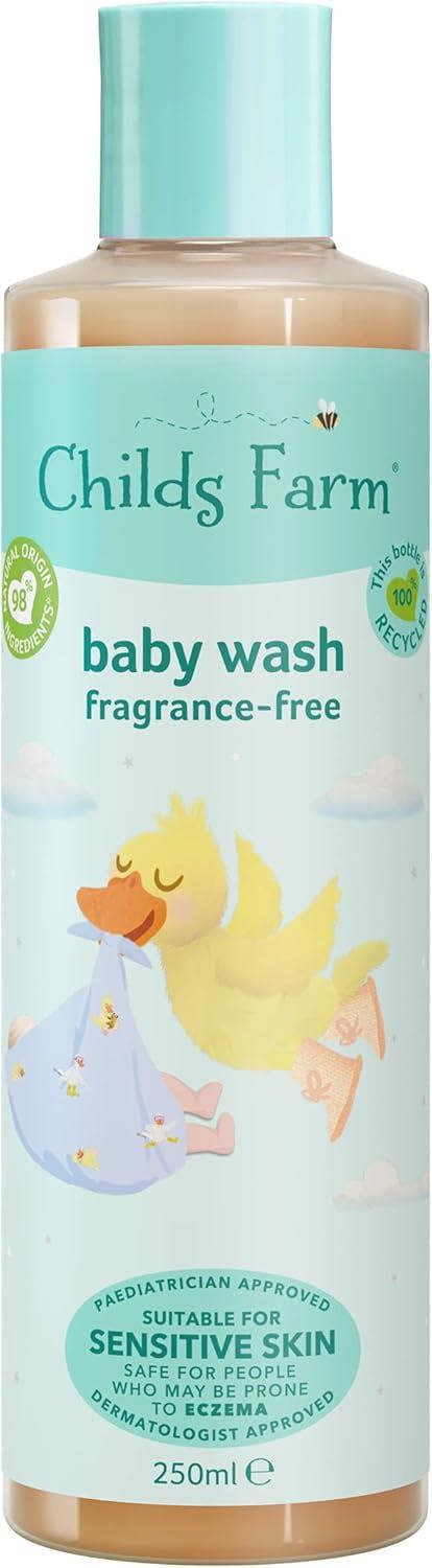 Childs Farm 250ml Baby Wash Unfragranced