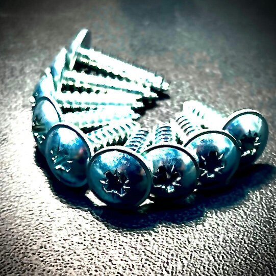 Fixaball No. 6 3.5mm Pozi Flange Self Tapping Screws AB Point BZP