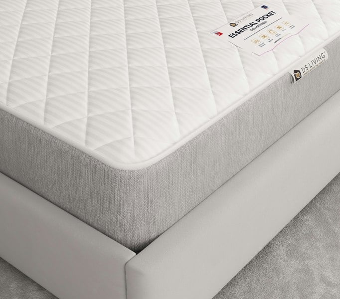 DS Living Aura Gel Enhanced 800 Pocket Sprung Mattress with Comfort Layers - 6ft - Super King - Essentials by DS Living