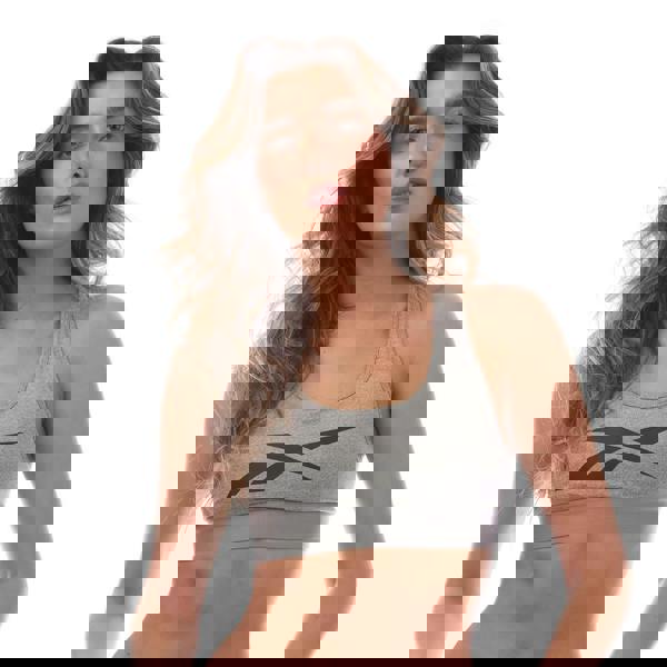 Reebok Womens/Ladies Teresa Racerback Sports Bra - Grey - 