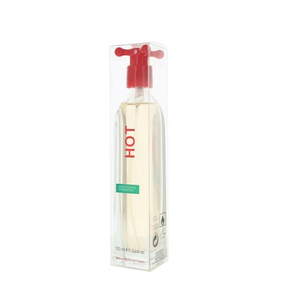 Benetton Hot 100ml Eau de Toilette Spray for Unisex