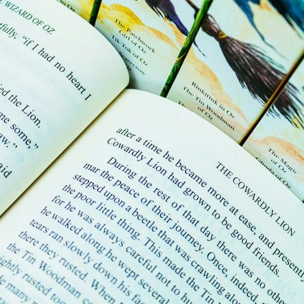 The Complete Collection Wizard of OZ Series 5 Books Collection Box Set By L. Frank Baum (3 in 1 Book) - Timeless Must-Read Childrens Fantasy Classics