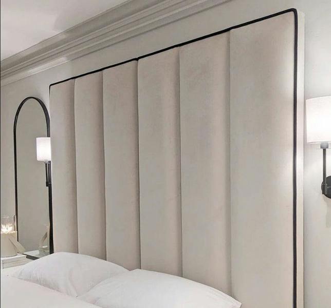 Great British Beds Serena Contrast piping Headboard