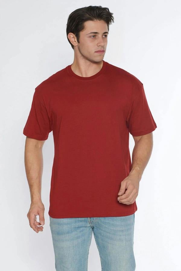 WOVCOR Crew Neck 100% Cotton Oversize Men's T-Shirt