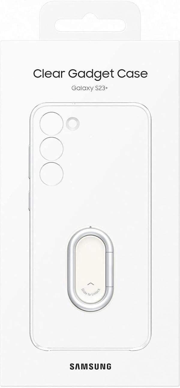 Samsung Galaxy S23 Plus Clear Gadget Case Transparent - EF-XS916CTEGWW