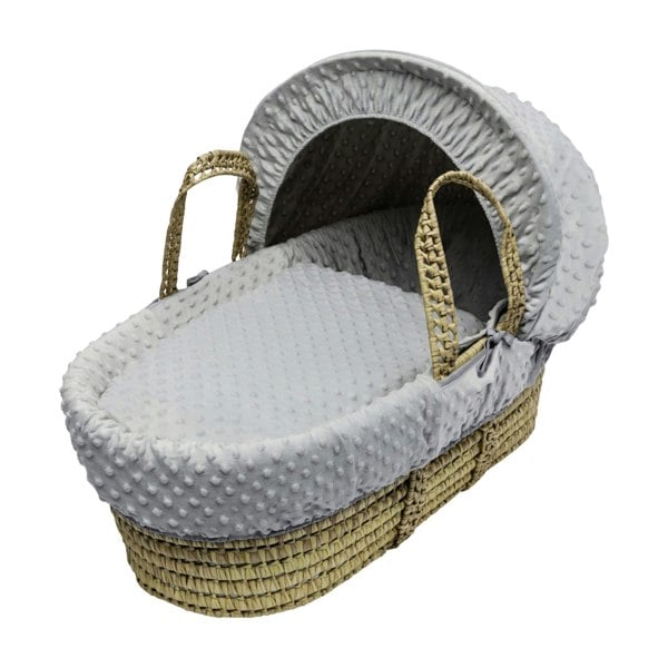 Kinder Valley Grey Dimple Palm Moses Basket