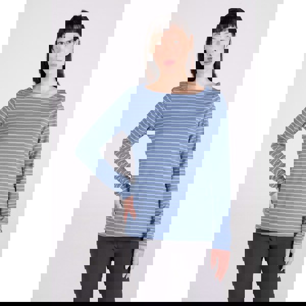 Mountain Warehouse Womens St Ives Crew Neck Top - Blue