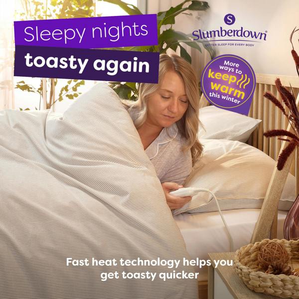 Slumberdown Toast Nights Electric Blanket