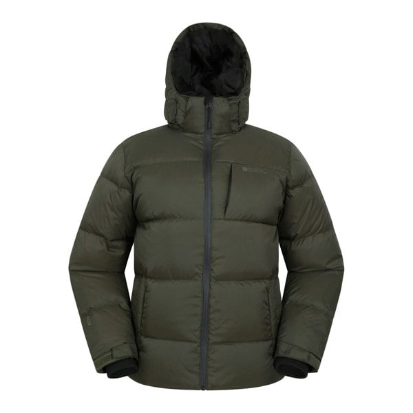 Mountain Warehouse Mens Frost II Extreme Down Jacket - Khaki Green