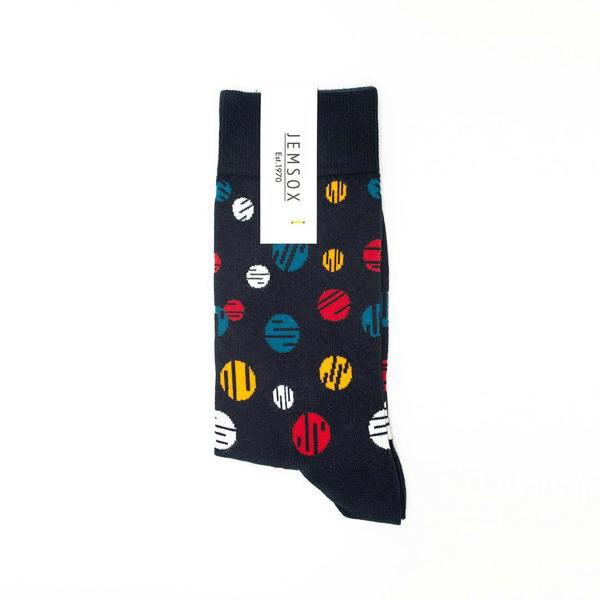 Jemsox Preppy Days: Luxury Organic Cotton Men’s Socks (5 Pack) | One Size UK 7-11