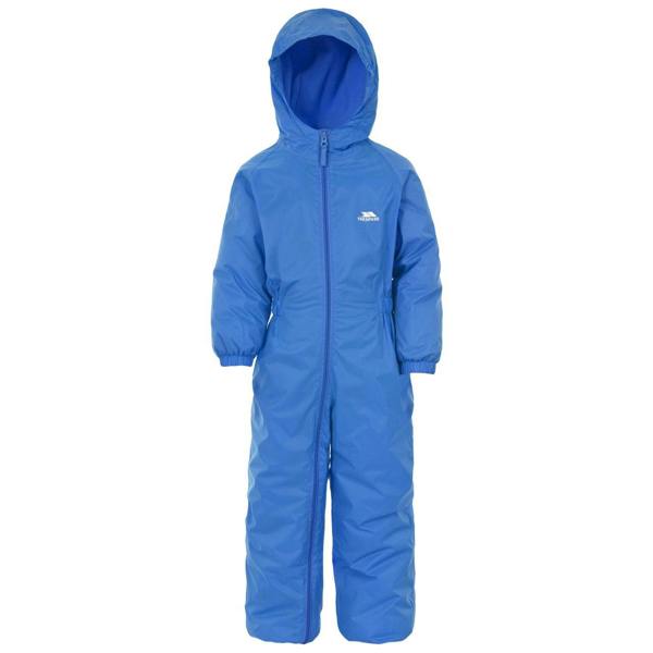 Trespass Baby Unisex Dripdrop Padded Waterproof Rain Suit - Cobalt - 