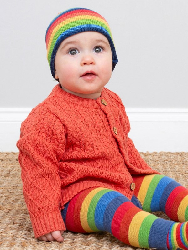Kite Baby Organic Rainbow Knit Hat