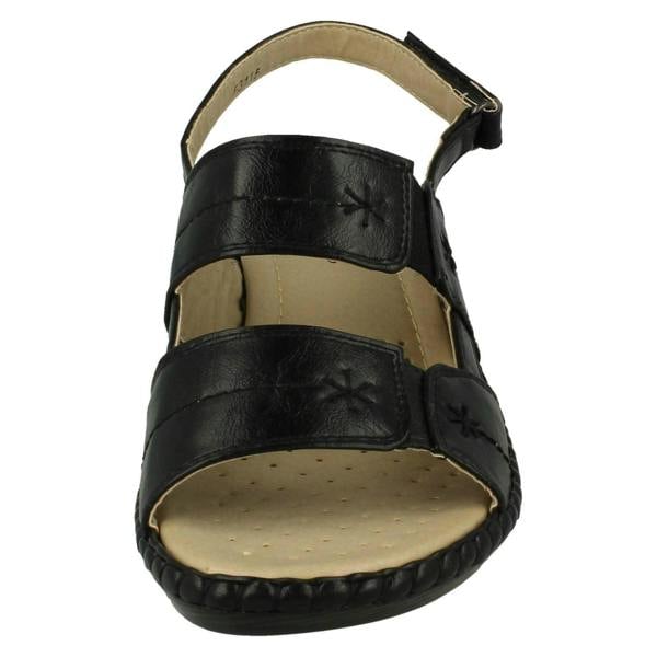 Eaze Ladies Eaze Casual Open Toe Sandals