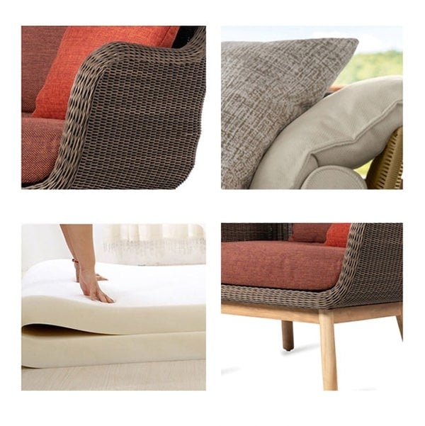 Julii Rattan Armchair, Two Seater Sofa, Outdoor Furniture-Weilai Concept-Weilai Concept