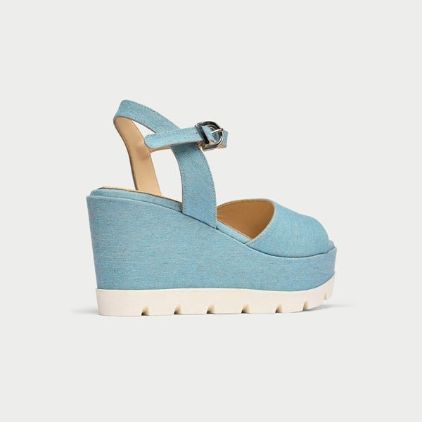 Calla Rosa Shoes - Denim Canvas