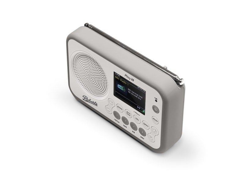 Roberts PLAY20 Compact and Portable DAB/DAB+/FM Digital Radio - Free Gift RRP £10!