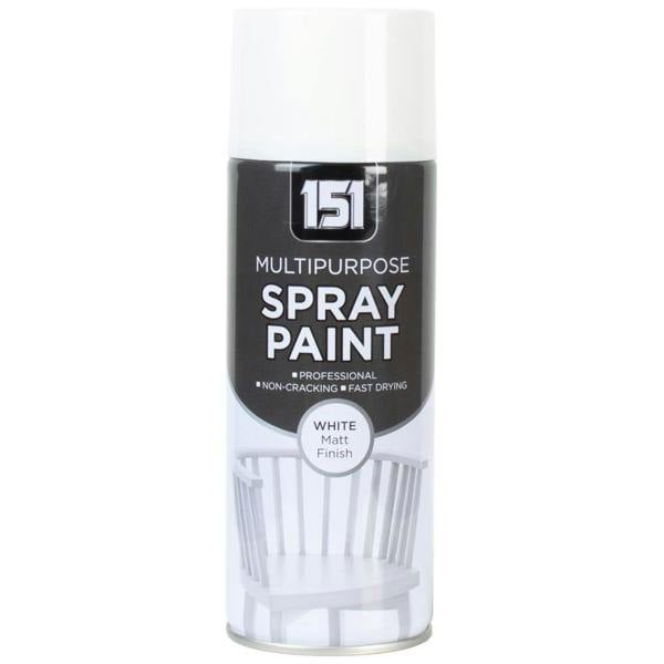 151 White Matt Spray Paint 400ml