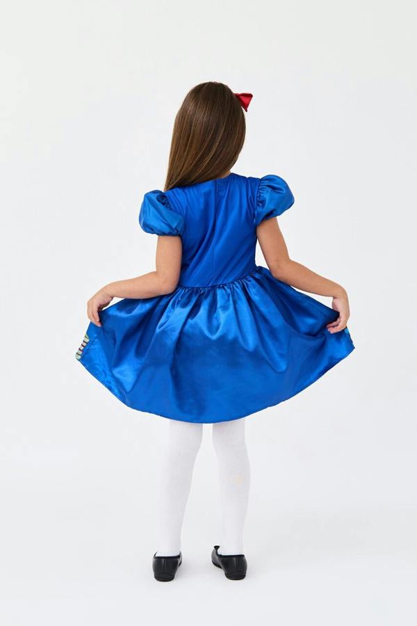 Vanilla Underground Blues Group Girls Blue Book Worm 2 Piece Costume