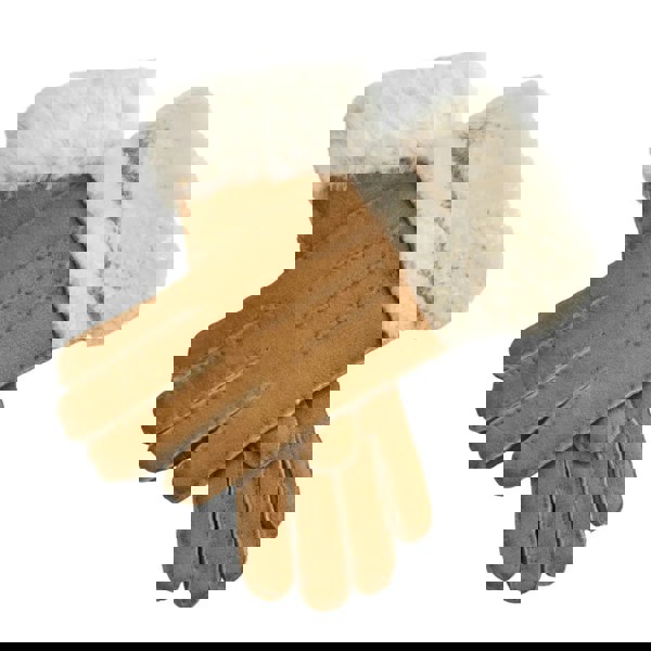 Infinity Leather Women’s Plush Cuff Suede Leather Gloves