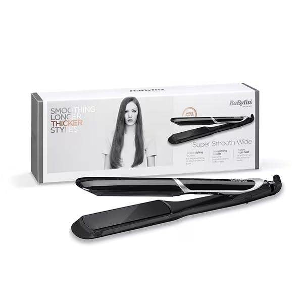 BABYLISS Super Smooth Wide 2597U Hair Straightener - Black