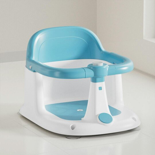 Havendro Baby Bath Seat Non-Slip Soft Toddler Bath Chair 6 Months Plus with Suction Cups