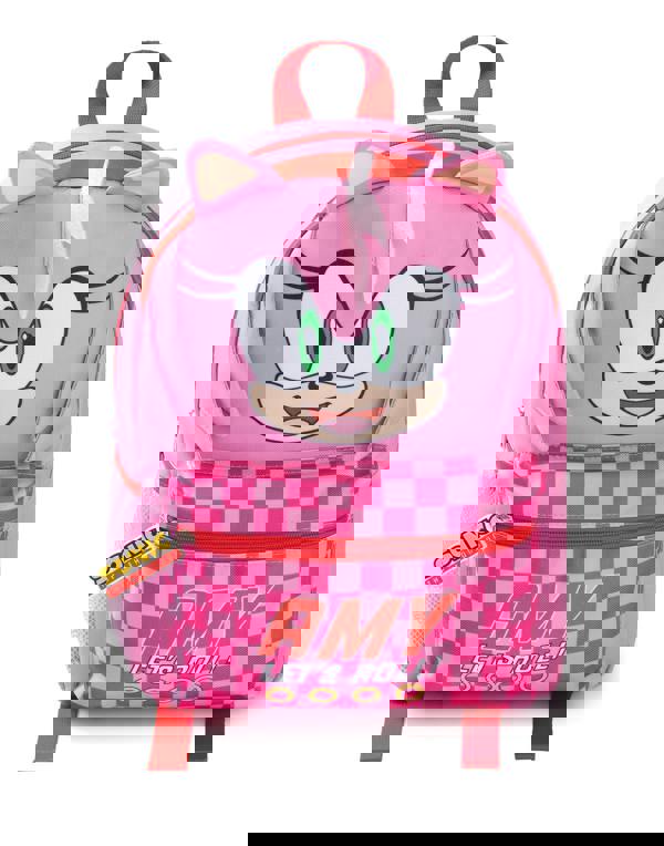 Sonic the Hedgehog Unisex Kids Pink Amy Backpack (One Size)