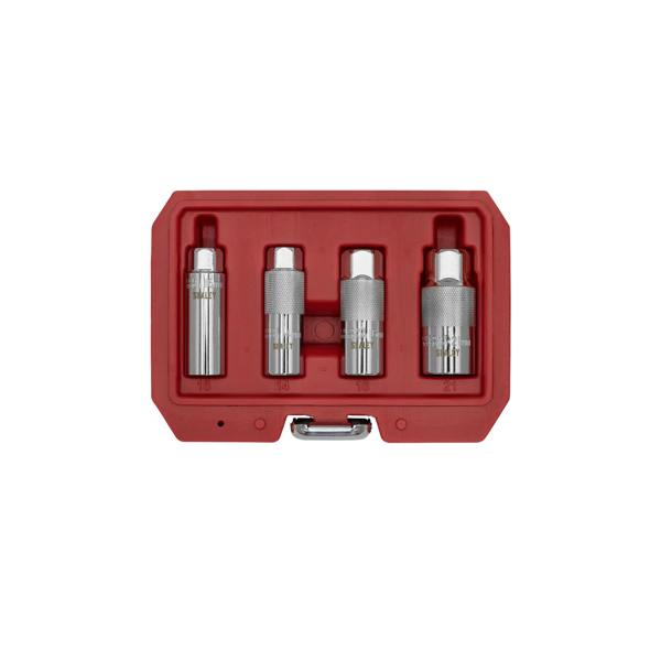 Sealey Spark Plug Socket Set 4 Piece 3/8" AK6556 Square Drive Spark Plug Socket