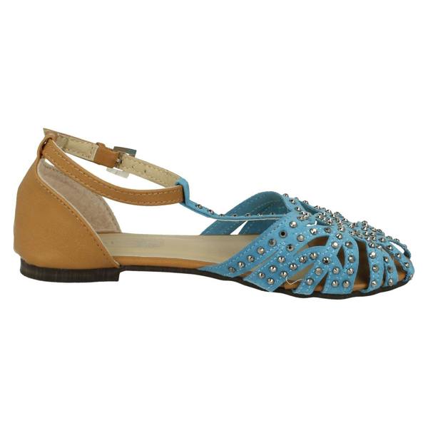 Spot On Girls Spot On T-Bar Diamante Sandals