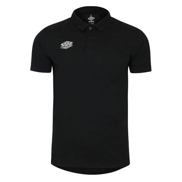 Umbro Unisex Adult Optimus Training Polo Shirt - Black