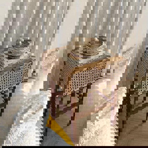 Wren Rattan Side Table, Bedside Table-Weilai Concept-Weilai Concept