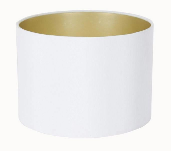Pagazzi Lighting Metallic 20cm Cream Shade
