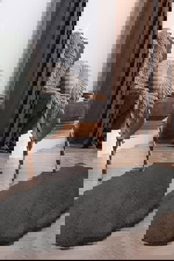 Luxury Fur Shaggy Rug – Ultra-Soft Geometric