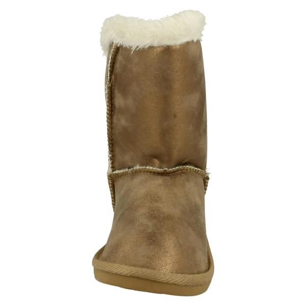 Spot On Girls Spot On Faux Fur Lined Winter Boots