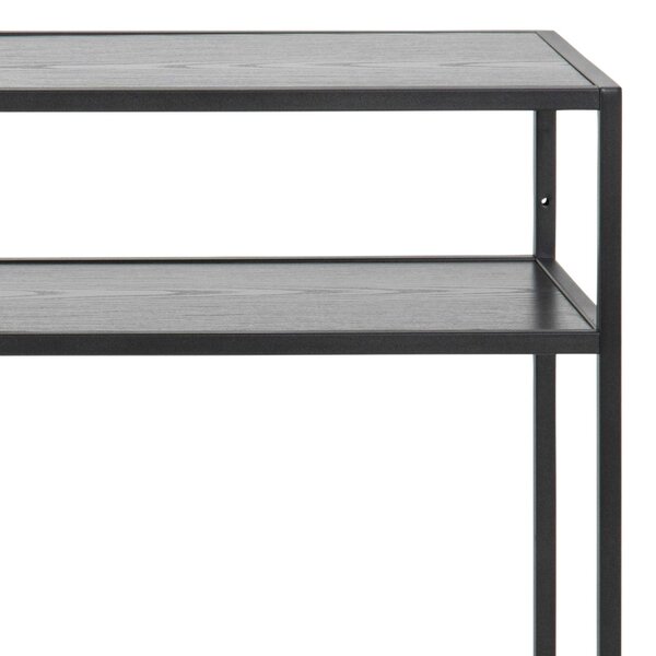 Wyld Haus El Paso Black Metal and Wood Console Table