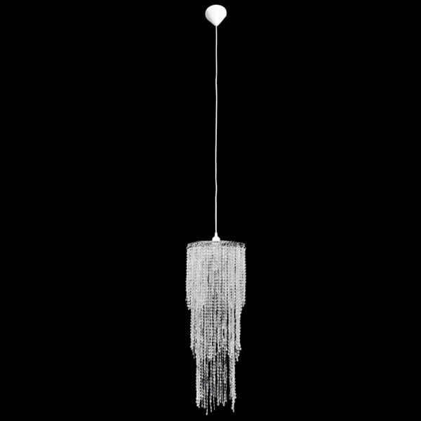 Berkfield Crystal Pendant Chandelier 26 x 70 cm
