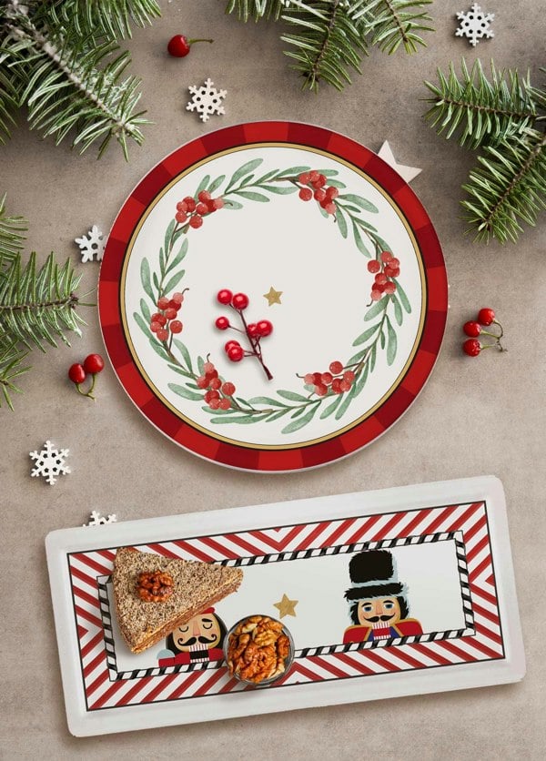 Rozi The Nutcracker Collection Rectangular Platter