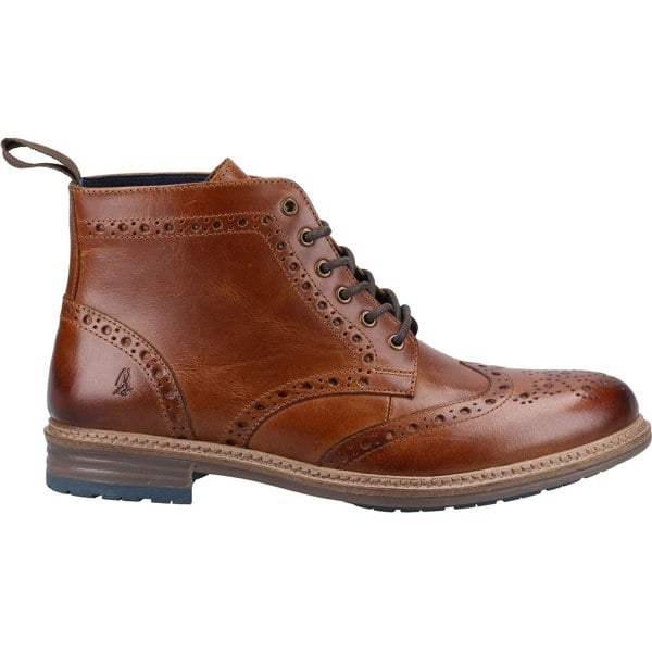 Hush Puppies Joshua Brogue Men's Boots in Tan