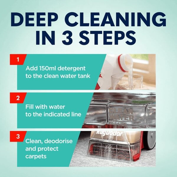 Rug Doctor Carpet Detergent with SpotBlok, 1 Litre