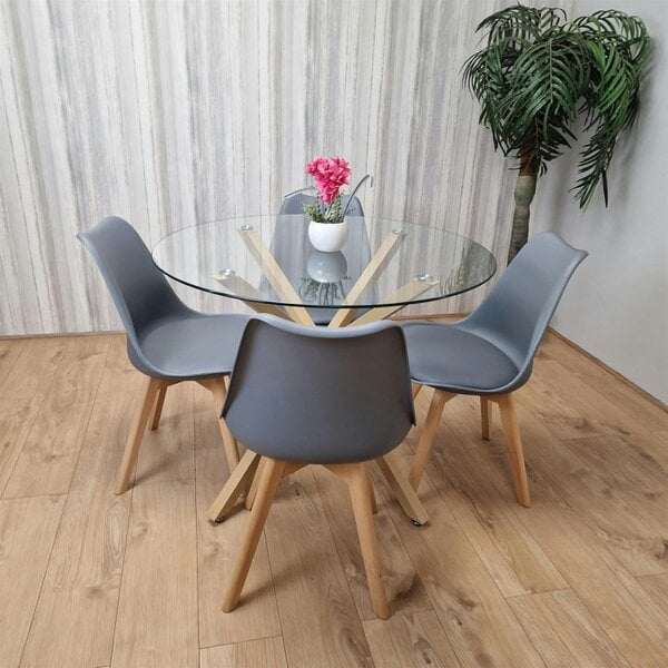 Kosy Koala Dining Table Set with 4 Chairs Dining Room, and Kitchen table set of 4